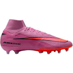 Nike Zoom Superfly 10 Elite AG FQ8339-600 Ποδοσφαιρικά Παπούτσια με Τάπες και Καλτσάκι Φούξια