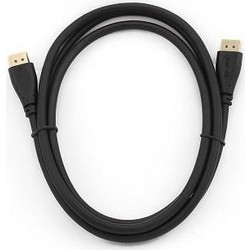 Gembird Καλώδιο DisplayPort 1.2 to DisplayPort Male 1m Black CC-DP-1M