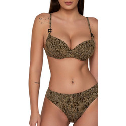 Luna Bikini Top με Ενίσχυση Καφέ 94433