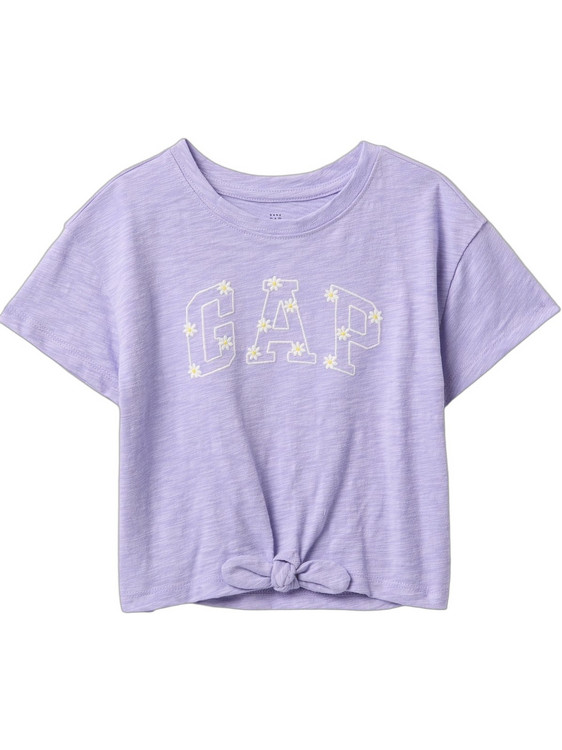 Gap Παιδικό T-Shirt Κοντομάνικο Λιλά 736152000