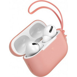 Baseus Let's Go Θήκη Σιλικόνης για Apple AirPods Pro 1 / 2 Ροζ
