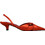 Corina Γόβες Slingback με Λεπτό Χαμηλό Τακούνι & Φιόγκο Μπορντό M5312