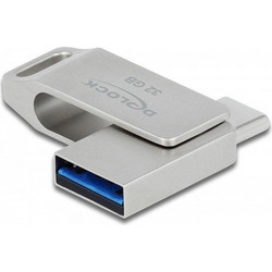 DeLOCK 32GB USB Stick 3.2 Gen 2 με USB-A & USB-C