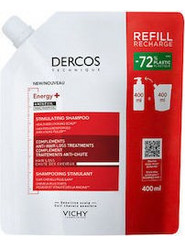 Vichy Dercos Energy+ Refill Σαμπουάν κατά της Τριχόπτωσης 400ml