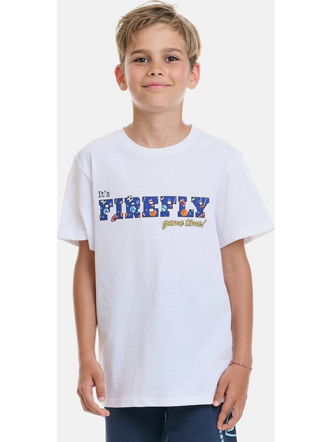 Firefly Παιδικό T-Shirt Κοντομάνικο Λευκό FBT25201-0001