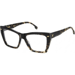 Carrera CA3064 086 Γυναικείος Σκελετός Γυαλιών Οράσεως Κοκάλινος Μαύρος