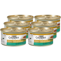 Purina Gourmet Gold Adult with Rabbit & Carrot in Gravy 6x85gr