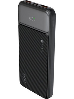 Devia EP198 Power Bank 10000mAh 22.5W με 2 Θύρες USB-A & Θύρα USB-C Black