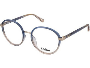 Chloe CH0033O 004 Ανδρικός Σκελετός Γυαλιών Οράσεως Κοκάλινος Μπλε