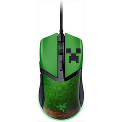 Razer Cobra Minecraft Edition Ενσύρματο Gaming Ποντίκι RGB 8500 DPI Green