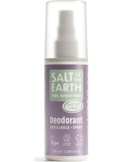 Salt of the Earth Clary Sage & Mint Φυσικό Αποσμητικό Spray Χωρίς Αλουμίνιο 100ml