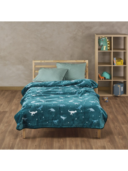 Kentia Παιδική Κουβέρτα Βελουτέ Balur 160x220 Βεραμάν