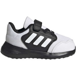 Adidas Tensaur Run 3.0 Παιδικά Αθλητικά Παπούτσια για Τρέξιμο Λευκά Μαύρα JR6049