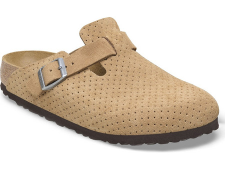 Birkenstock Boston Μπεζ 1027014-EMBOSS