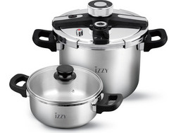 Izzy Gourmet Χύτρες Ταχύτητας Set Quattro 9lt + 5lt Multi 213181