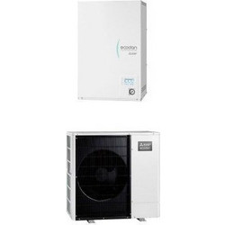 Mitsubishi PUZ-SWM100YAA/ERSF-VM2E Αντλία Θερμότητας 10kW Τριφασική 60°C Split