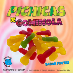 Diablo Picante Goloso Penis Fruits Gummy Sexy Βρώσιμο Δώρο D-231704
