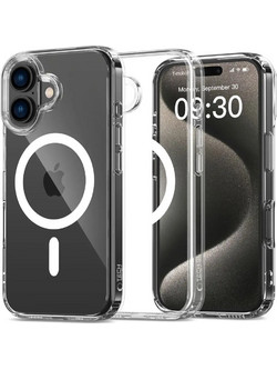 Tech-Protect Flexair Hybrid Magsafe Back Cover Clear (iPhone 16)