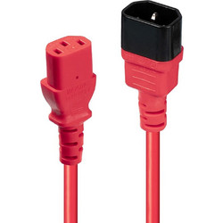 Lindy 30477 Προέκταση Καλωδίου Τροφοδοσίας IEC C14 to IEC C13 1m