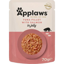 Applaws Adult with Tuna Fillet & Salmon in Jelly 70gr