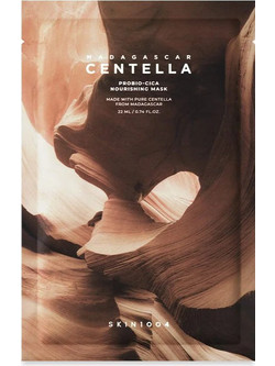 Skin1004 Madagascar Centella Probio-Cica Nourishing Sheet Μάσκα Προσώπου για Ενυδάτωση & Λάμψη 24ml