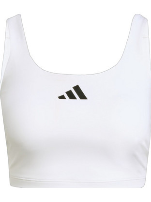 Adidas Power Z6028 Αθλητικό Μπουστάκι με Χαμηλή Στήριξη Λευκό JZ6028