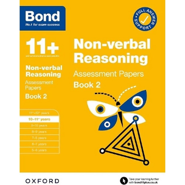11+ Bond 11+ Non-verbal Reasoning Assessment Papers 10-11 Years Book 2 ...