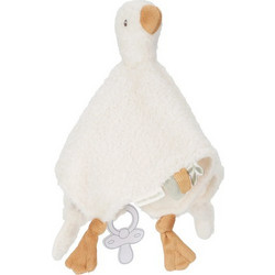 Little Dutch Little Goose Πανάκι Παρηγοριάς Λευκό LD8427