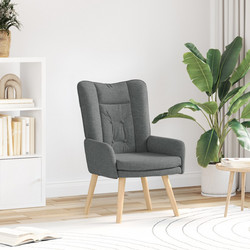 vidaXL Μπερζέρα Γκρι 42001825