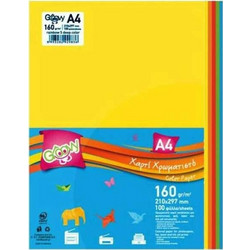 Spadi Χαρτί Α4 160gr/m² 100 Φύλλα Πολύχρωμο