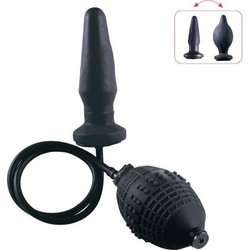 Toyz4lovers Timeless Inflatable Medium Πρωκτική Σφήνα 12.7cm Μαύρη