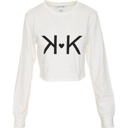 Kendall + Kylie Γυναικείο Φούτερ Άσπρο 2W1.016.022