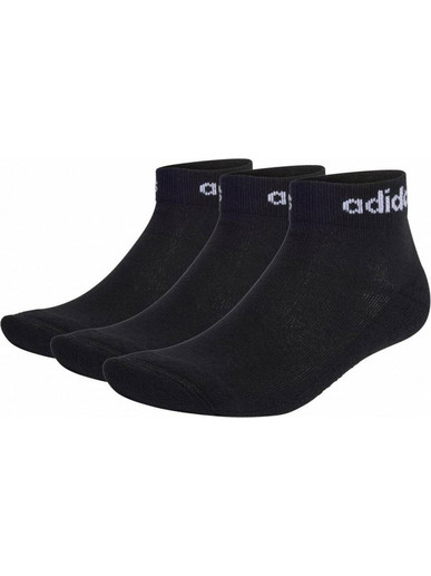 Adidas Performance Ανδρικές Κάλτσες Κοντές Μαύρες 3Pack IC1305