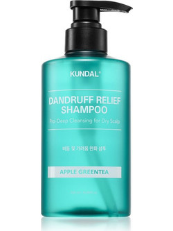 Kundal Dandruff Relief Apple Green Tea Σαμπουάν κατά της Πιτυρίδας για Ξηρά Μαλλιά 500ml