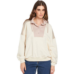 Volcom Γυναικείο Φούτερ Oversized Εκρού B4112405-CLO