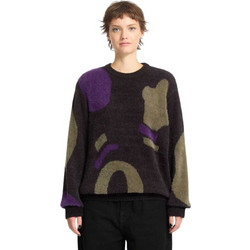 Volcom Blowstone Γυναικεία Πλεκτή Μπλούζα Oversized Μαύρη B0732513-BLK