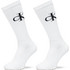 Calvin Klein Ανδρικές Κάλτσες Ψηλές Λευκές 2Pack 701228802-002