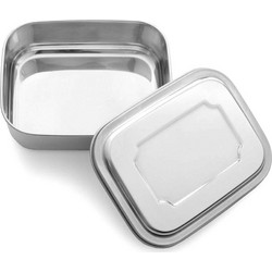 Lekkabox Safe Δοχείο Φαγητού Inox 800ml Ασημί