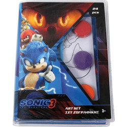 Gim Sonic Σετ Ζωγραφικής 24τμχ