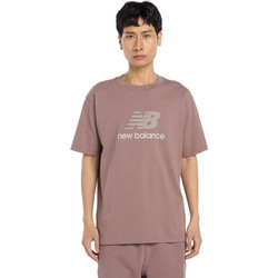 New Balance Ανδρικό Αθλητικό T-Shirt Μωβ MT51500 EARTH SHADOW