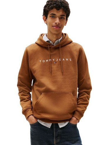 Tommy Jeans Ανδρικό Φούτερ με Κουκούλα & Τσέπες Rusted DM0DM20746-GVP