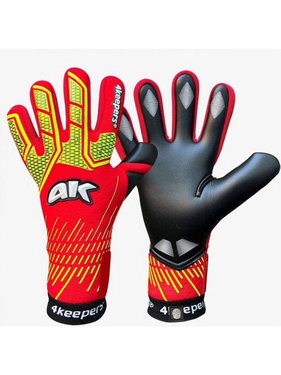 4Keepers Neo Elegant Neo Lava NC Παιδικά Γάντια Τερματοφύλακα Κόκκινα Κίτρινα