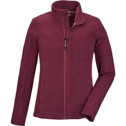 Killtec Παιδική Ζακέτα Fleece με Φερμουάρ Μπορντό KSW-190