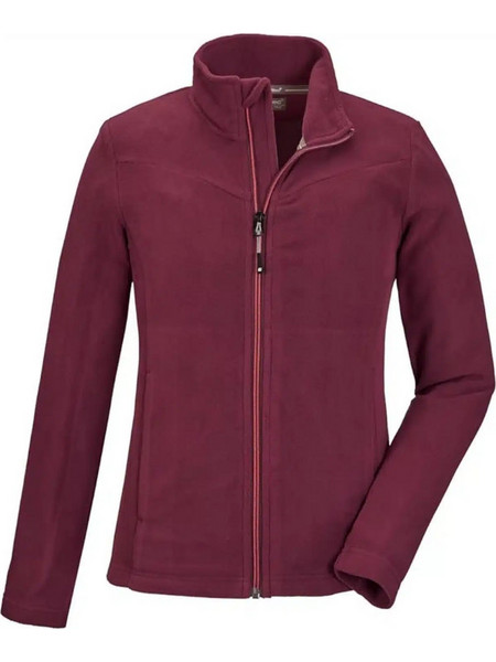 Killtec Παιδική Ζακέτα Fleece με Φερμουάρ Μπορντό KSW-190