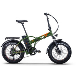 RKS RSIII Ηλεκτρικό Fat Bike 20" 250W και Δισκόφρενα Πράσινο