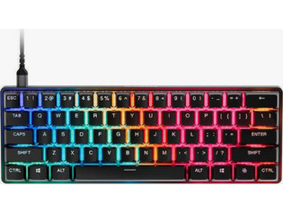 SteelSeries Apex Pro Mini Gen 3 Μηχανικό Gaming Πληκτρολόγιο 60% με SteelSeries OmniPoint 3.0 Διακόπτες RGB Black