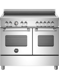 Bertazzoni MAS105I2EXT Κουζίνα Ηλεκτρική με Επαγωγικές Εστίες 99.5cm