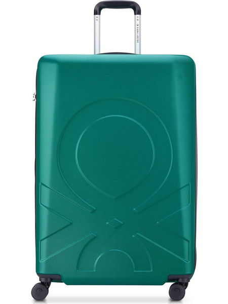 Delsey x Benetton Βαλίτσα Μεγάλη 76x50x32cm με 4 Ρόδες Πράσινη