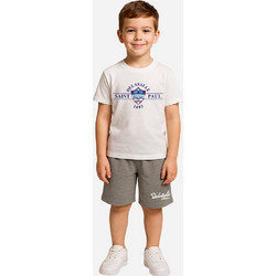 Action ΔΕΛΑΣΑΛ Παιδικό T-Shirt Κοντομάνικο Λευκό 12380045-01