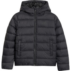 4F Παιδικό Μπουφάν Χειμωνιάτικο Puffer Αντιανεμικό Μαύρο 4FJWAW25TDJAU0704-20S